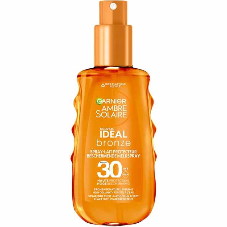 988342717 - GARNIER AMBRE SOLAIRE IDEAL BRONZE LATTE SPRAY SPF30 150 ML - 4767757_1.jpg