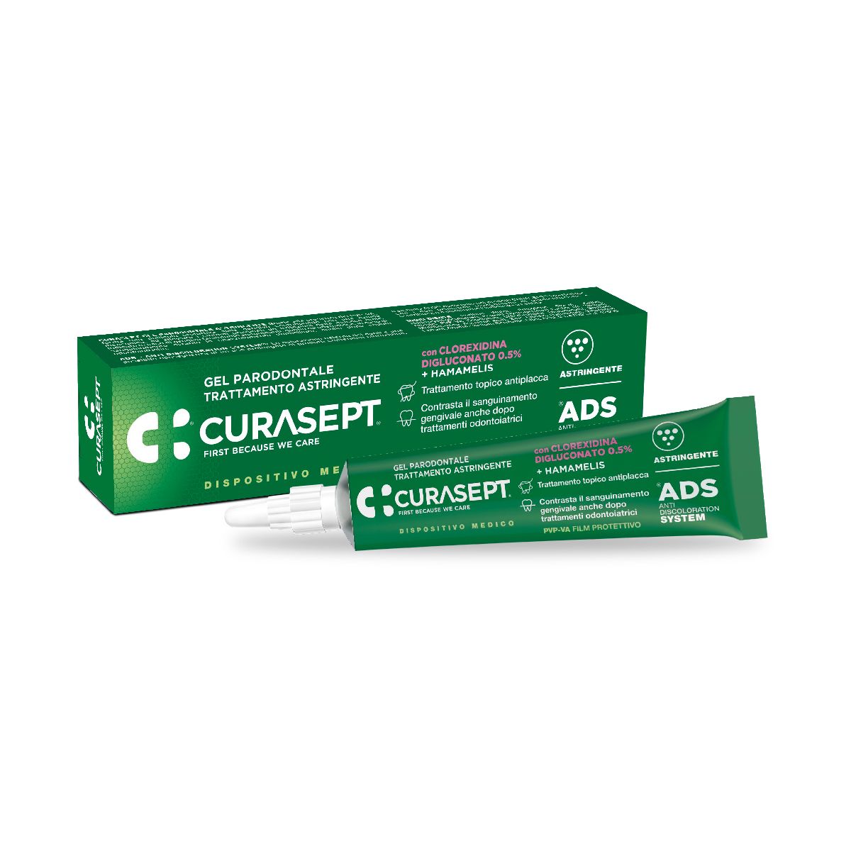 Curasept Gel Parodontale Ads Dna Trattamento Astringente Anti-placca 30ml