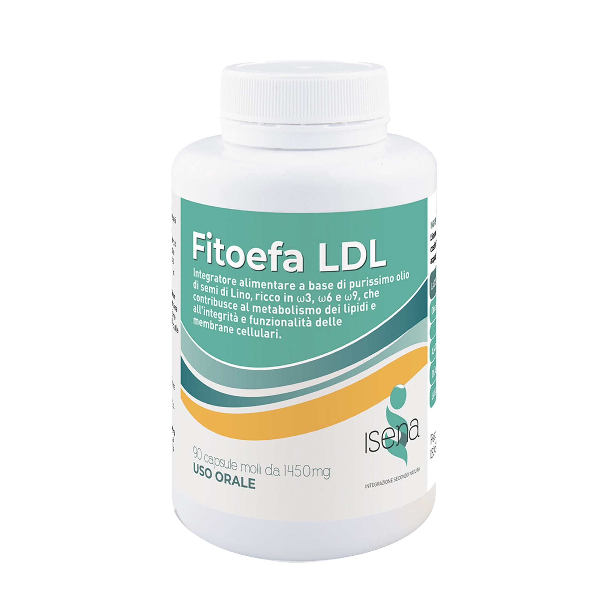 Fitoefa Ldl Olio Di Semi Lino 90 Capsule