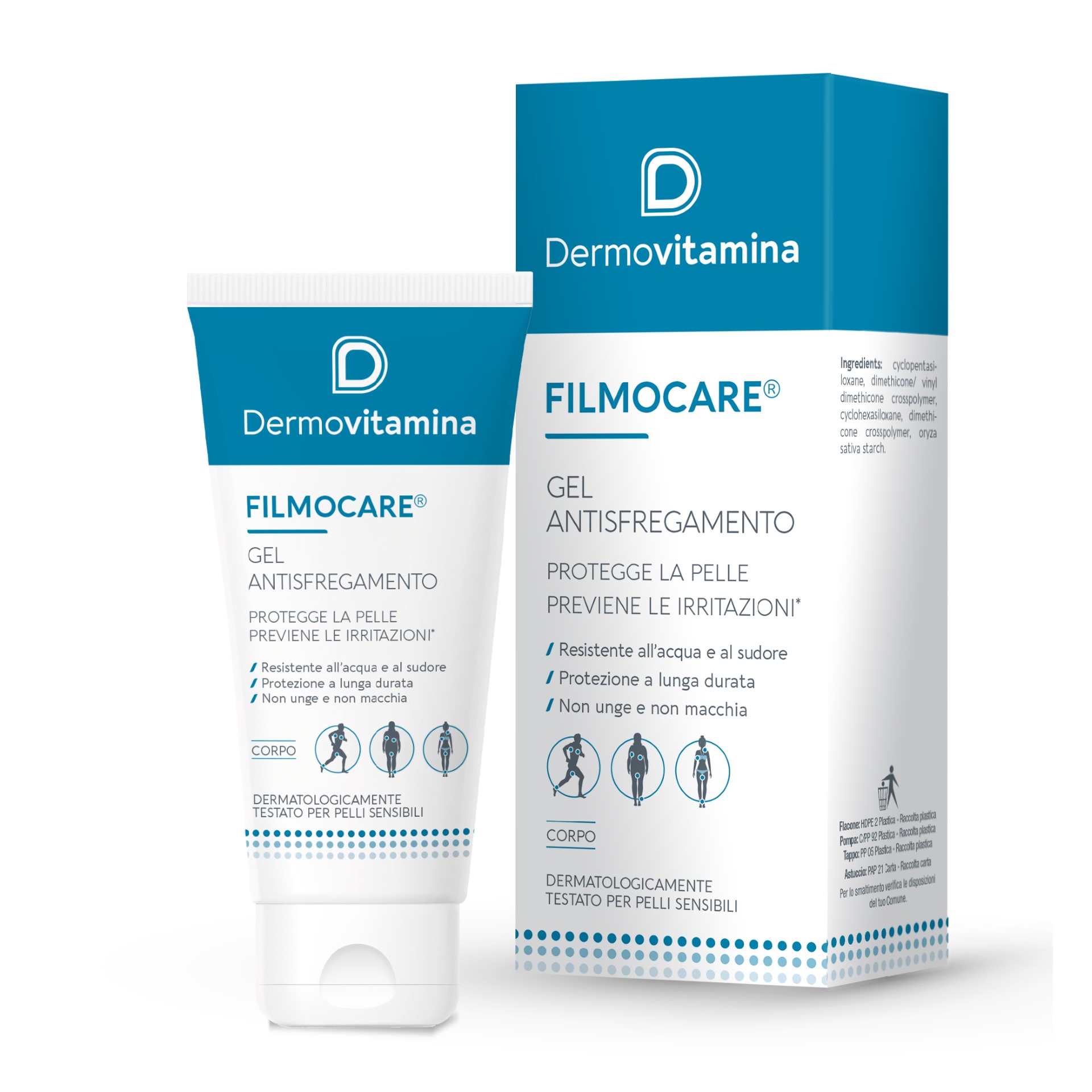 Dermovitamina Filmocare Gel Antisfregamento 30ml