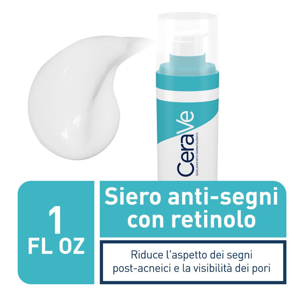 image - 984645059 - Cerave Resurfacing Retinol Serum Siero rigenerante Trattamento Cicatrici Acne 30ml - 4710202_3.jpg
