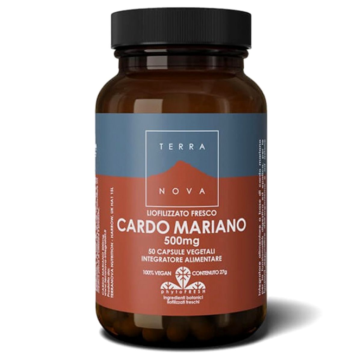 Terranova Cardo Mariano Integratore Depurativo 500mg 50 Capsule