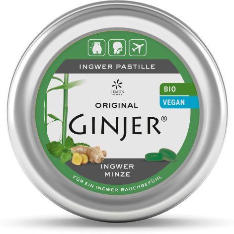 Lemon Pharma Original Ginjer Bio Pastiglie Zenzero E Menta 40g