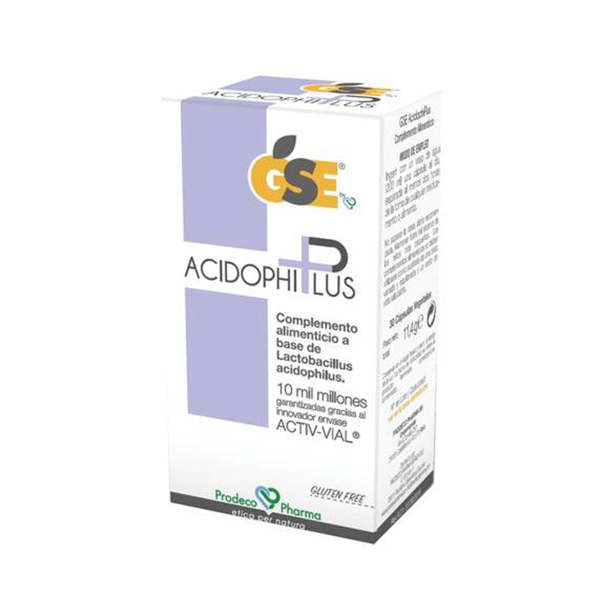 Gse Probiotic+ Acidophiplus Integratore Stitichezza 30 Capsule