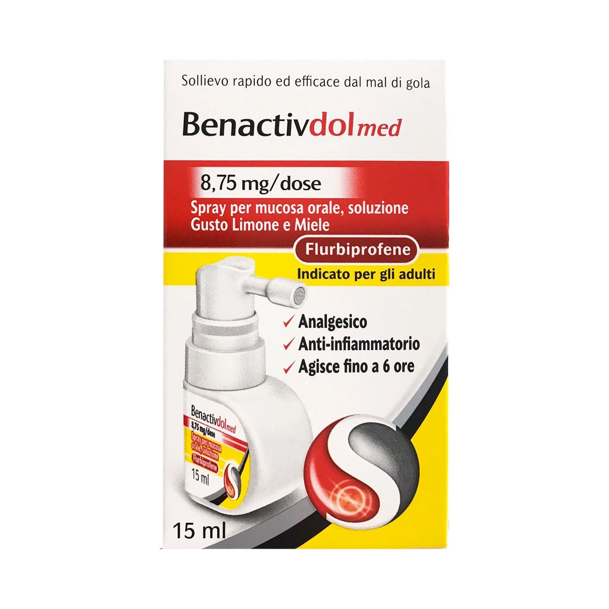 Benactivdolmed Spray Mucosa Orale 15ml