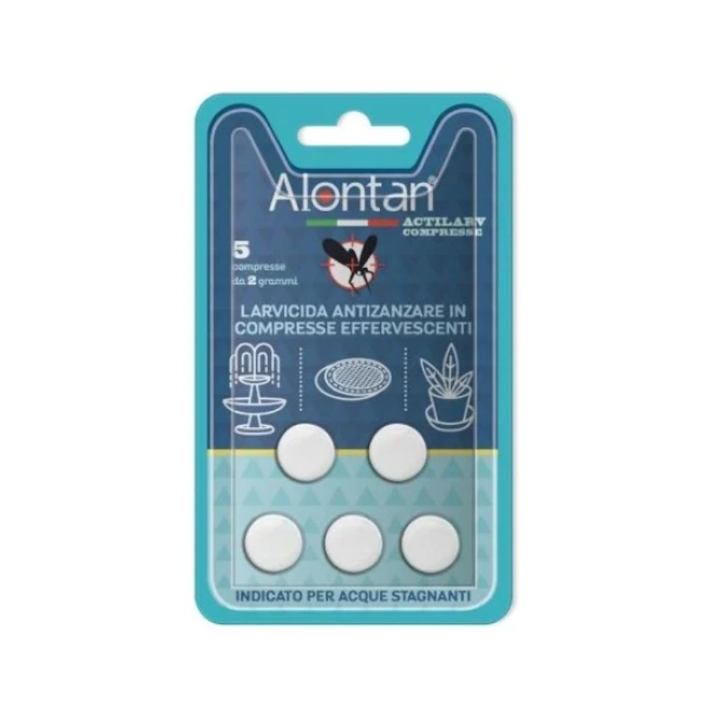image - 976305324 - ALONTAN ACTILARV LARVICIDA 2 MG 5 COMPRESSE EFFERVESCENTI - 7896358_1.jpg