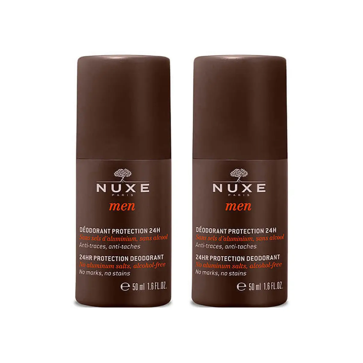 Nuxe Men Duo Deodorante Protezione 24h Uomo 2x50ml