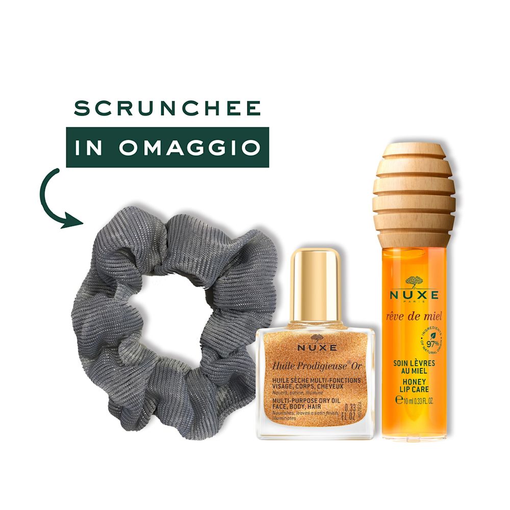 image - 951107212 - Kit beauty firmato Nuxe con prodotti della linea Rêve de Miel, ideale per nutrire le labbra e donare luminosità a viso e corpo. - 4842050_6.jpg