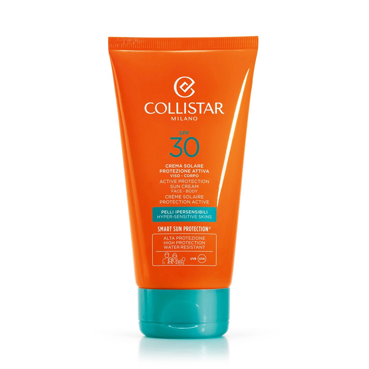 Collistar Crema Solare Protezione Attiva Pelli Sensibili Spf 30+ 150ml