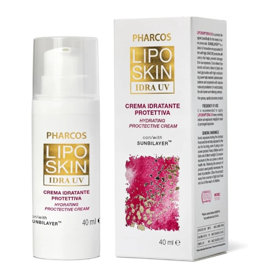 Pharcos Liposkin Idra Uv Crema Idratante Protettiva Viso 40ml