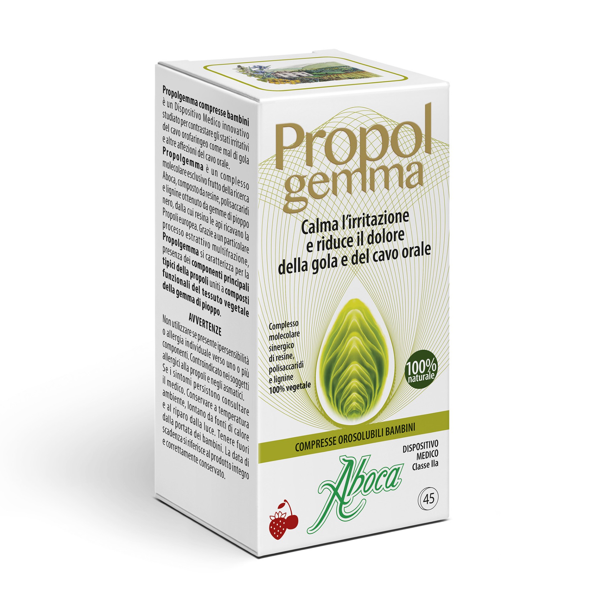 Aboca Propolgemma 45 Compresse Orosolubili Bambini