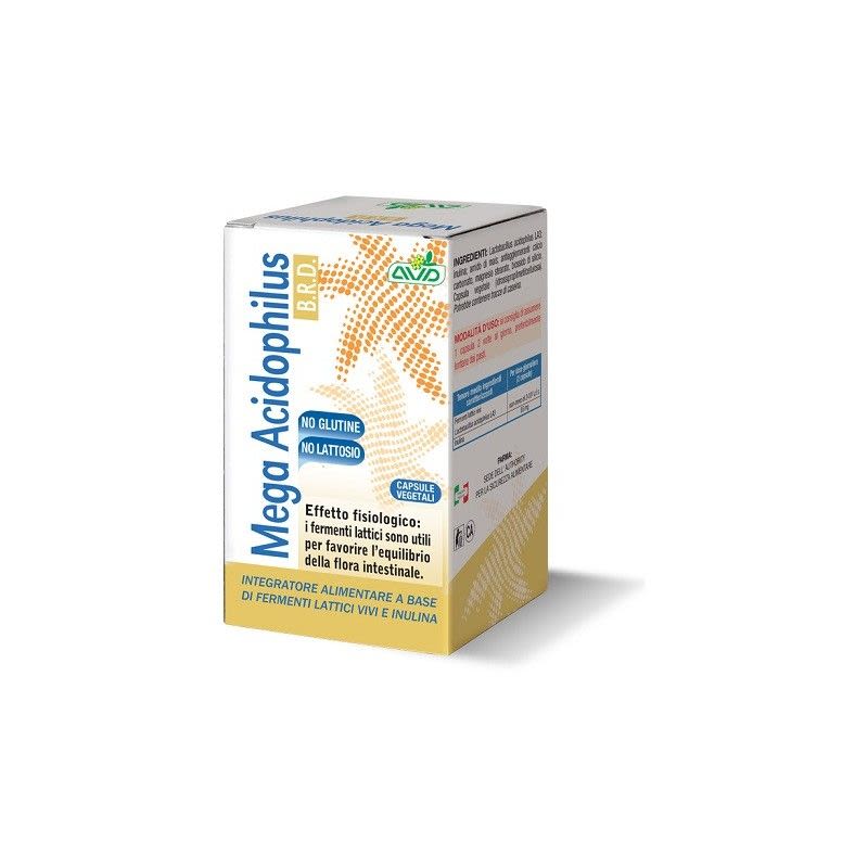 901859227 - Mega Acidophilus Integratore Fermenti Lattici Vivi Inulina 75 Capsule Mirabilis - 4713396_3.jpg