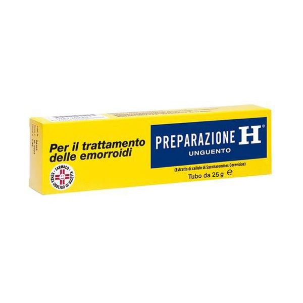 Preparazione H Crema Per Trattamento contro le emorroidi E Ragadi Anali 25g