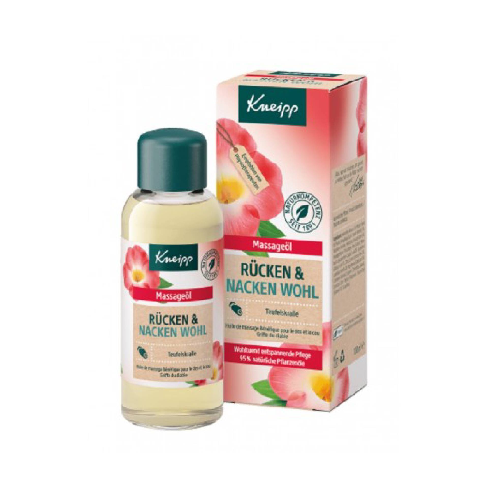 Kneipp Olio Di Massaggio Benessere Schiena Nuca 100ml