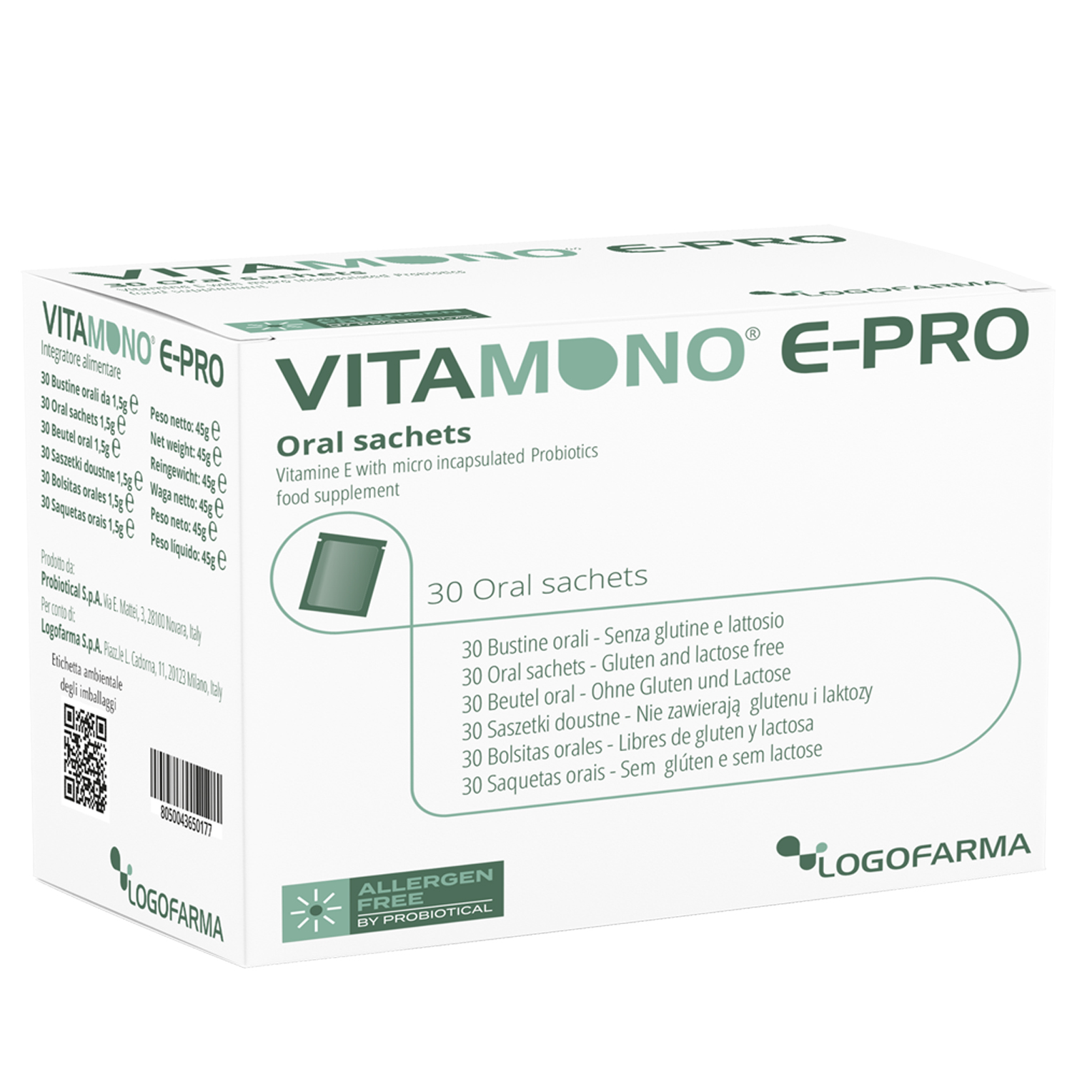 Vitamono E Pro 30bust Idrosol