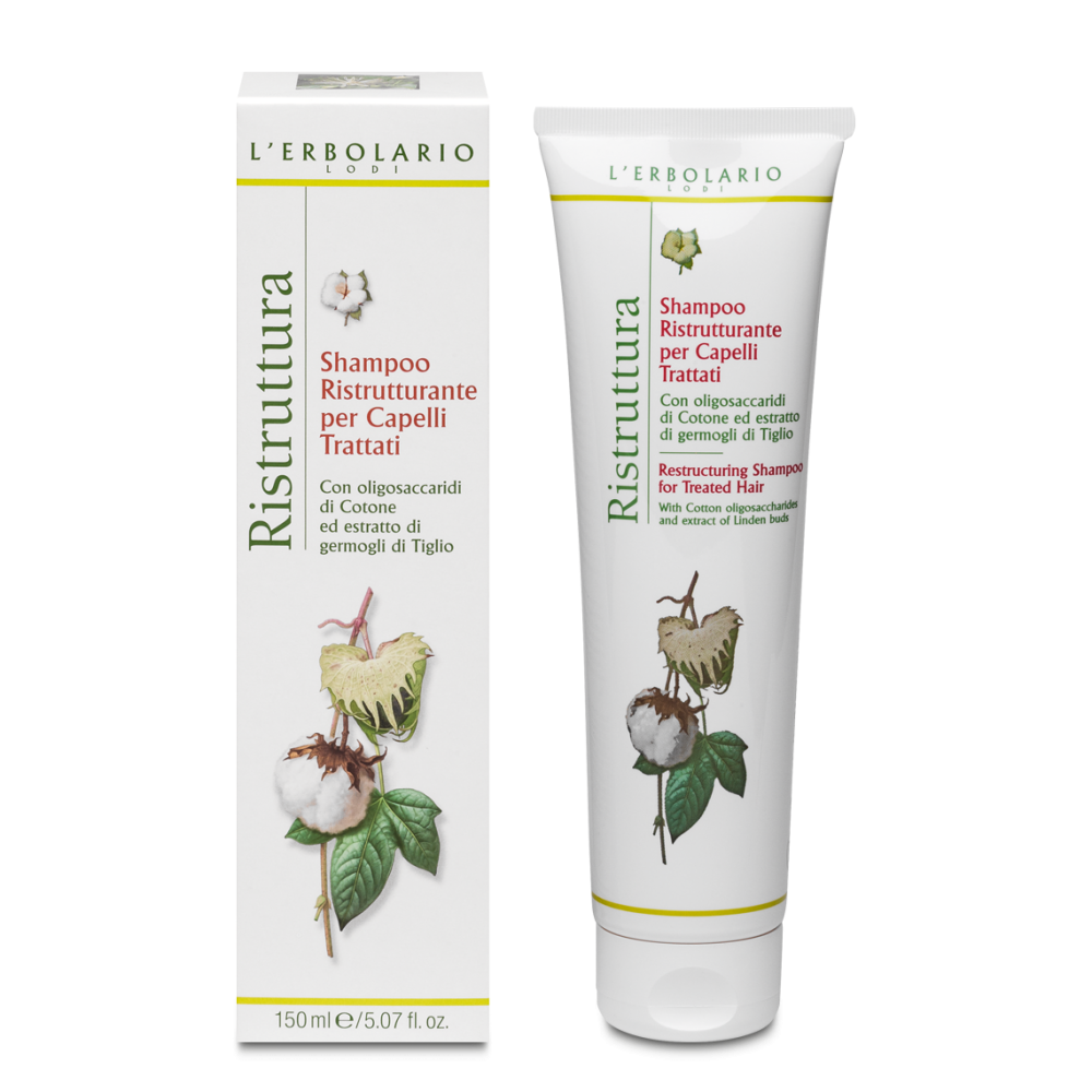 L'erbolario Shampoo Ristrutturante Capelli Trattati 150ml