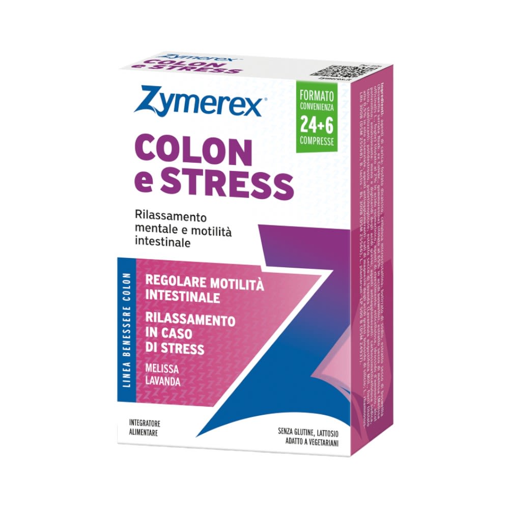 image - 983801630 - ZYMEREX REGOLA COLON E STRESS 24 COMPRESSE - 4740342_4.jpg
