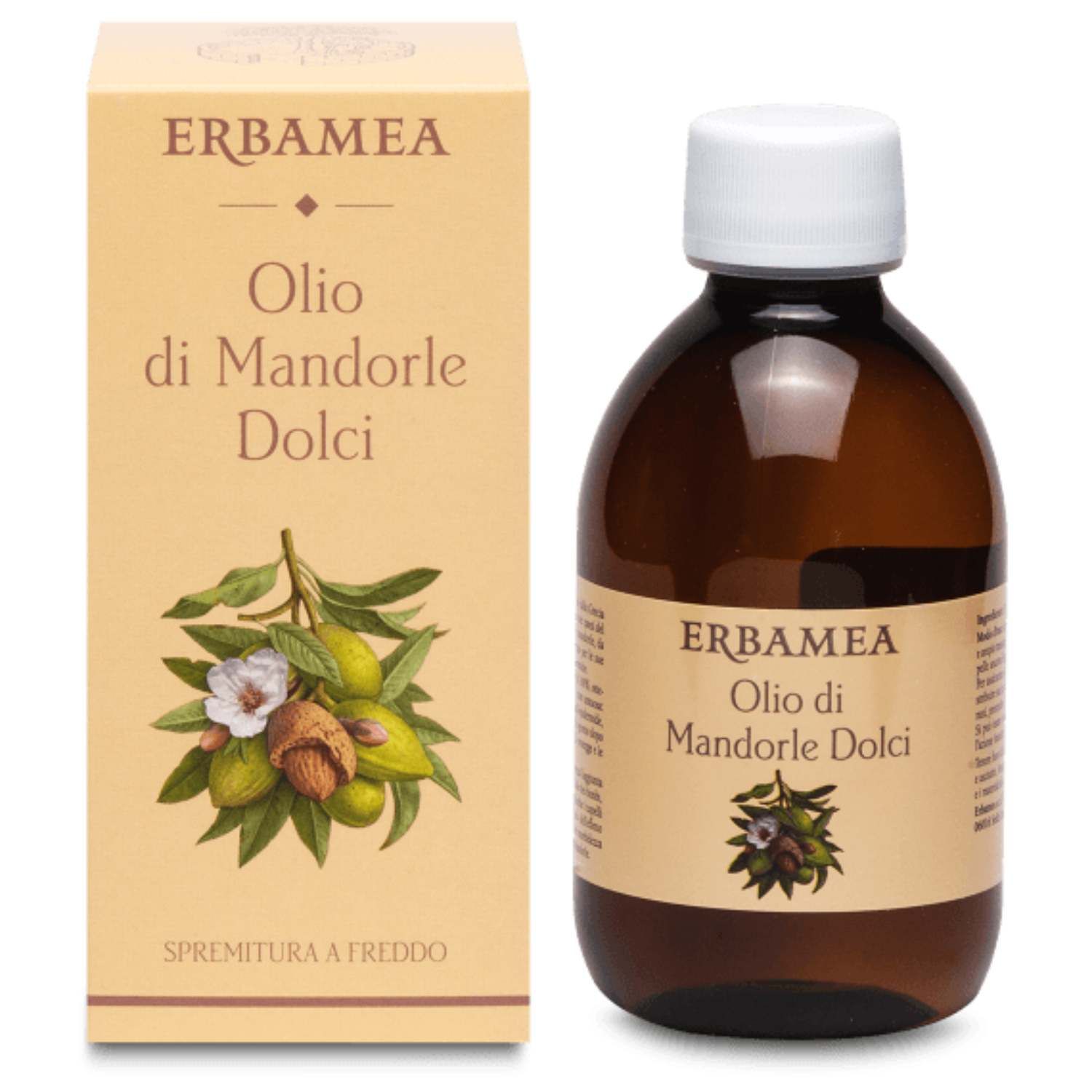 Erbamea Olio Mandorle Dolci Pelle E Capelli 125ml