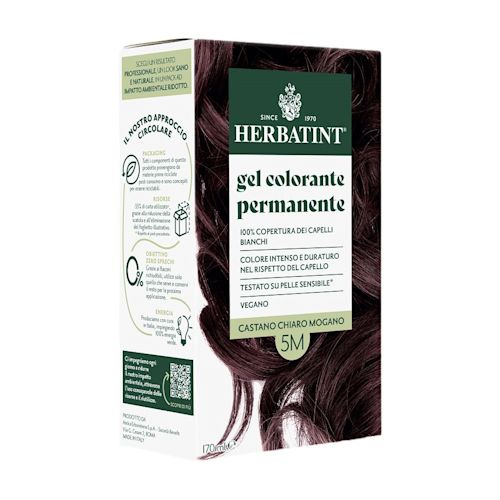 image - 989418090 - Colorazione permanente senza ammoniaca, copre i capelli bianchi con riflessi castano chiaro mogano naturali e intensi. - 4793037_8.jpg