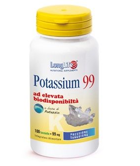 908353459 - Longlife Potassium 99 Integratore potassio 100 Tavolette - 7894460_2.jpg