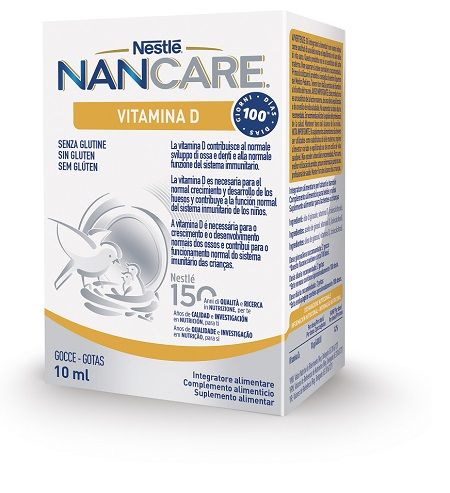 Nestle Nancare Integratore Vitamina D Gocce 10ml