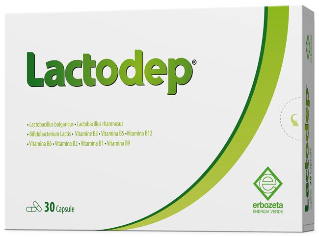 Lactodep Integratore Fermenti Lattici 30 Capsule