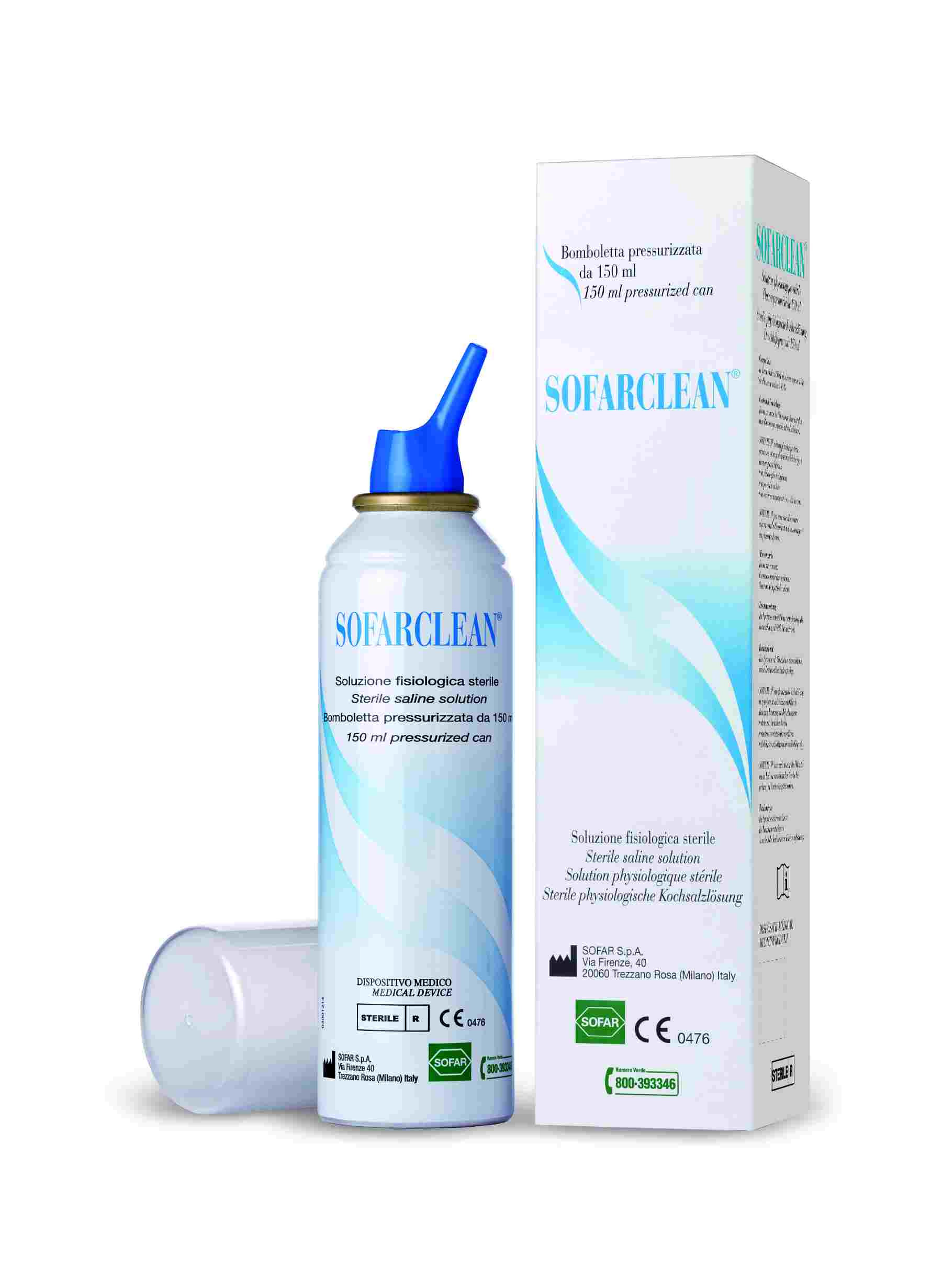 Sofarclean Soluzione Fisiologica 150ml