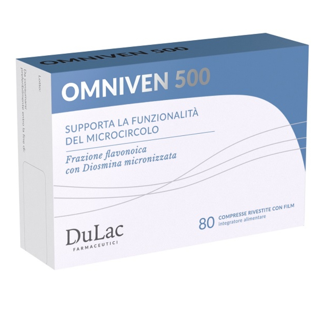 Omniven 500 Integratore Per La Circolazione Venosa 80 Compresse