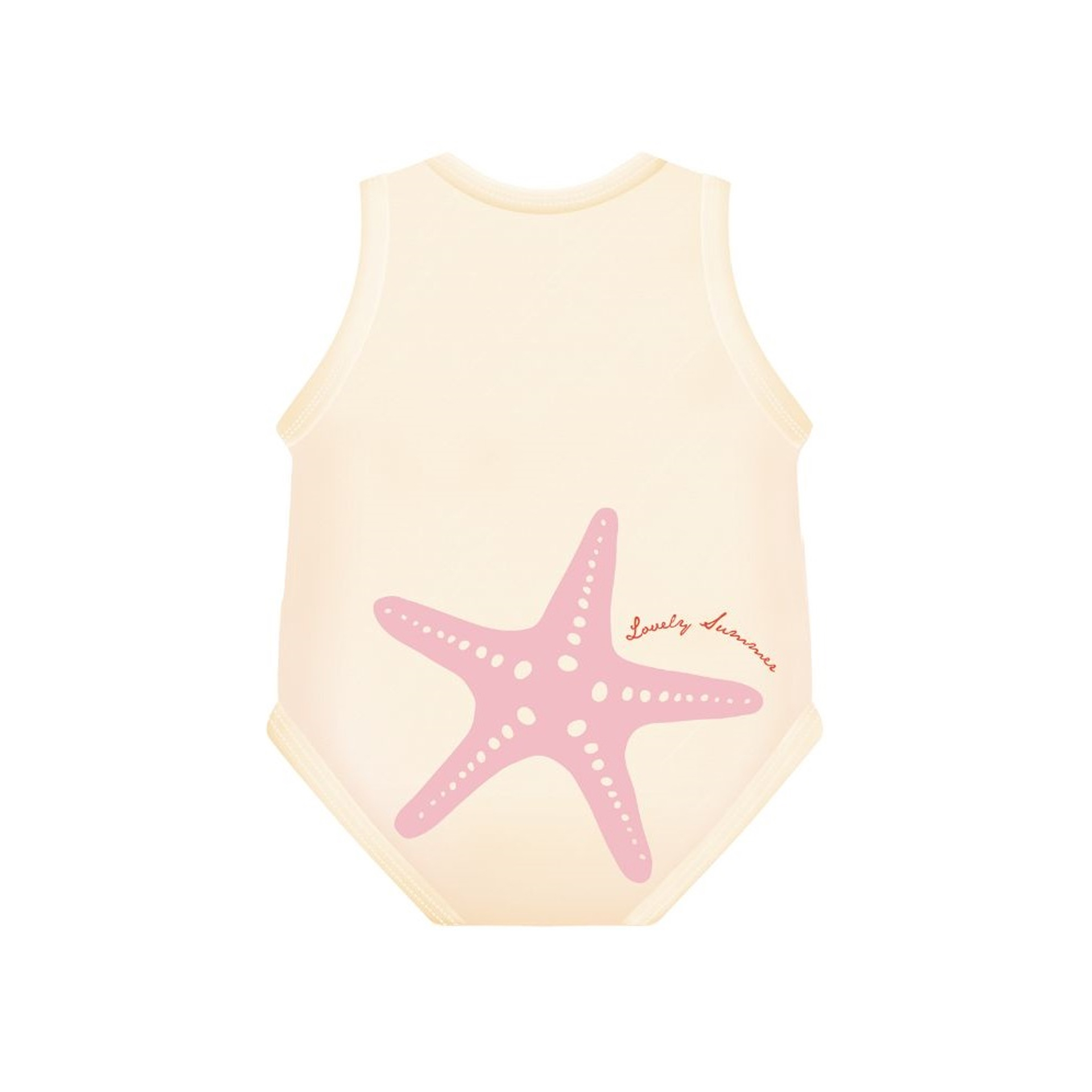 J-bimbi Body 0-36m Bio Cotton Lovely Summer Stella Marina