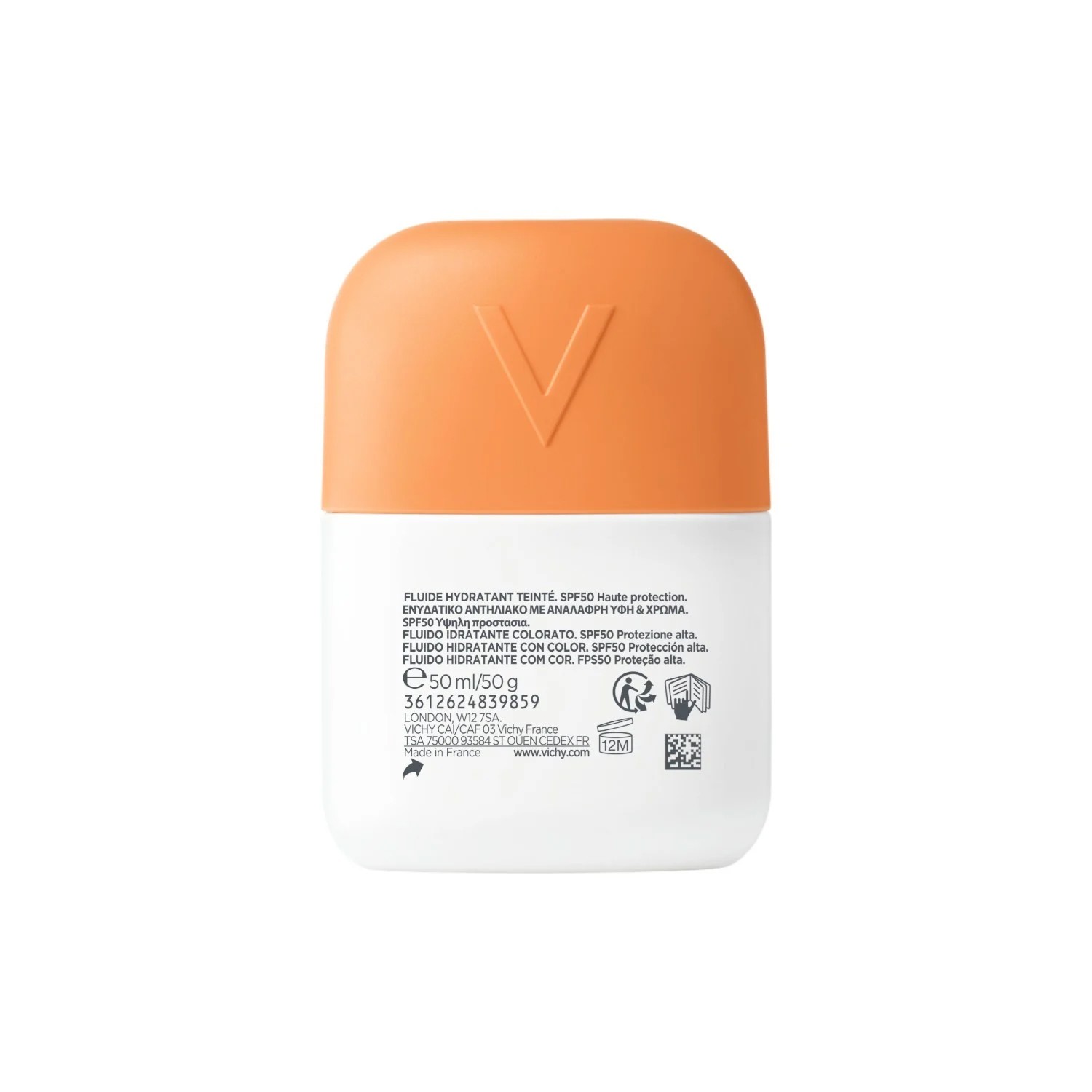 image - 951381553 - Fluido solare viso colorato SPF50 che protegge dai raggi UVA/UVB mentre idrata e uniforma l&rsquo;incarnato con un effetto naturale. - 4854620_5.jpg