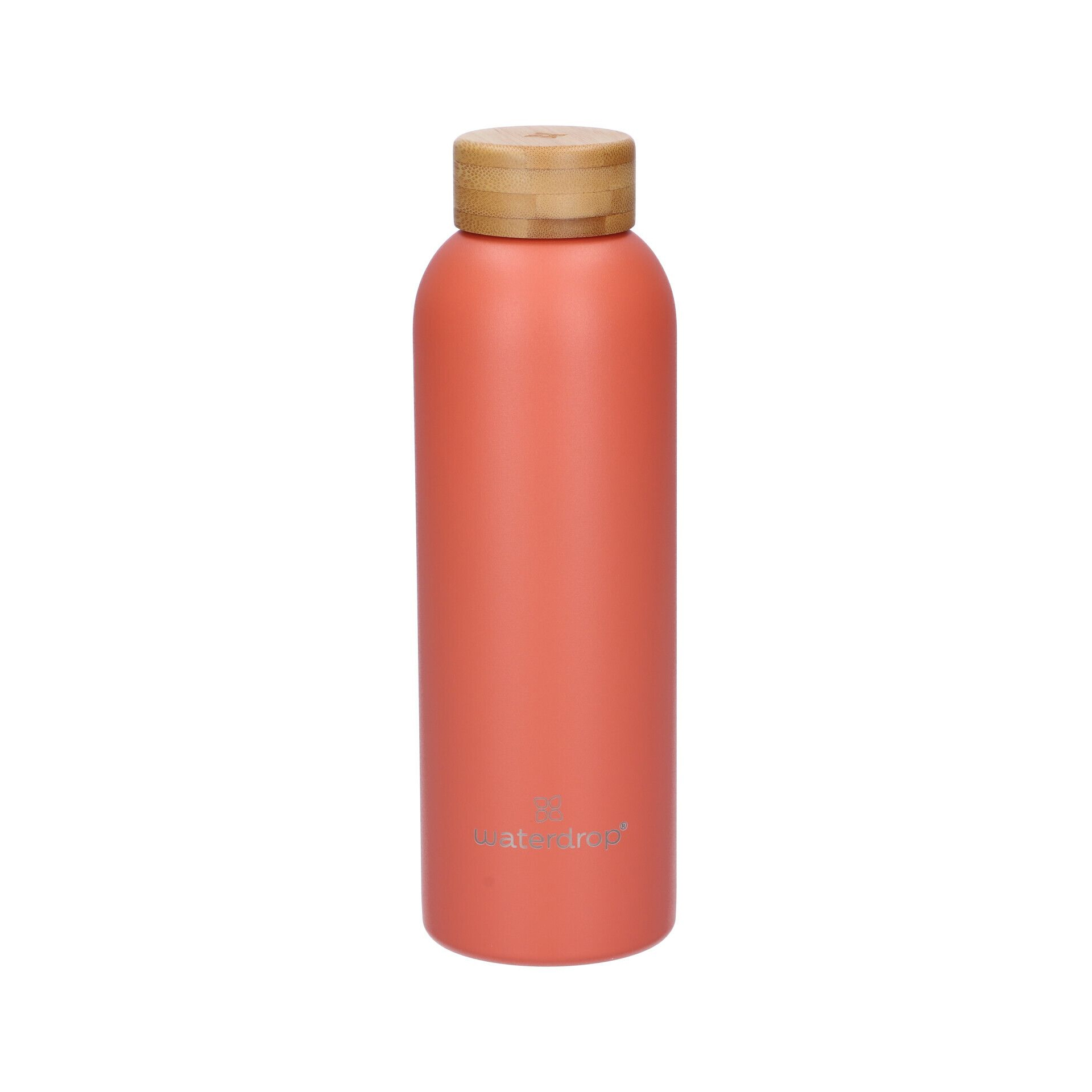 Waterdrop Bottiglia Acciaio Arancione Matt 600ml