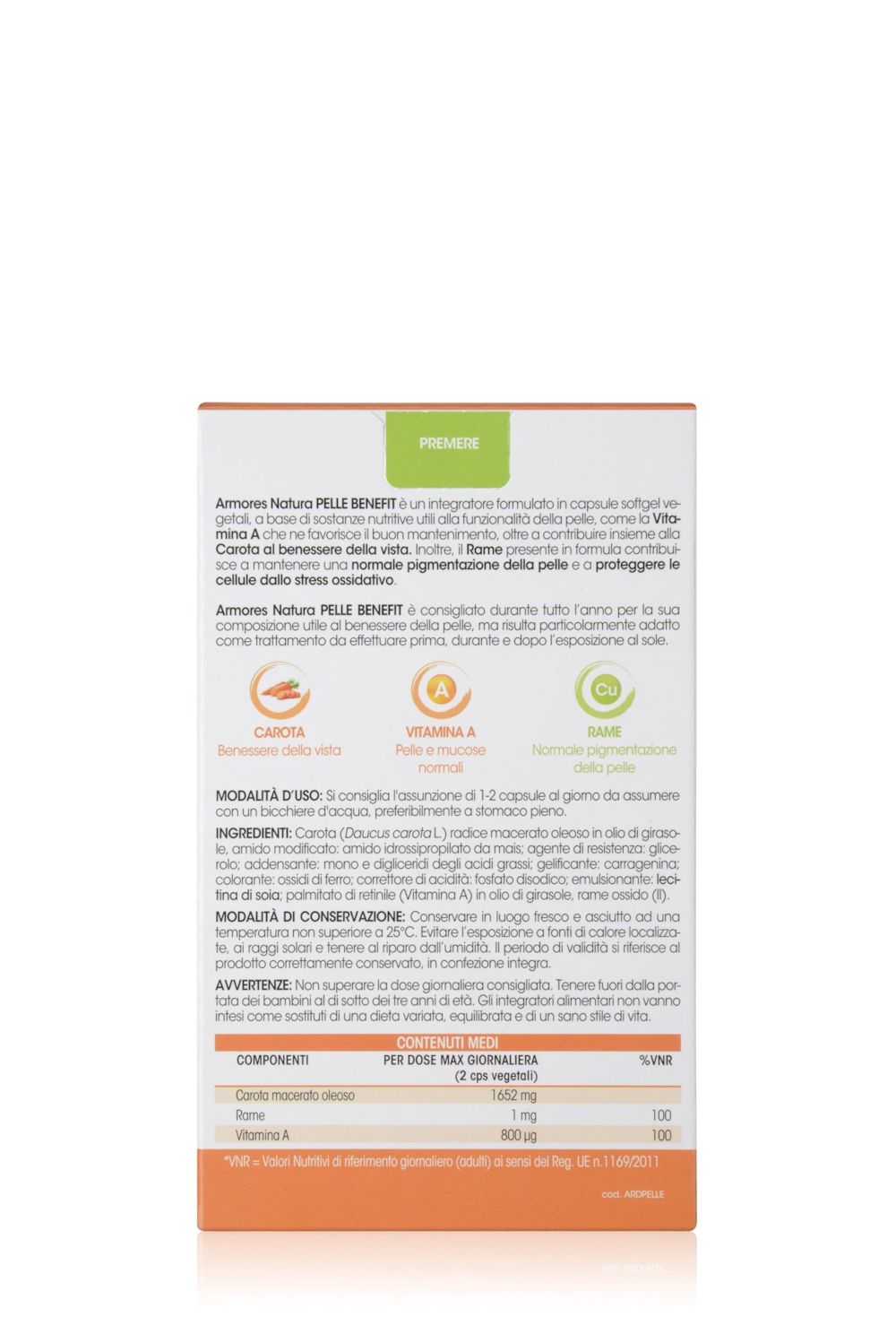 948004775 - ARMORES NATURA PELLE BENEFIT 32 CAPSULE SOFTGEL - 4727081_4.jpg