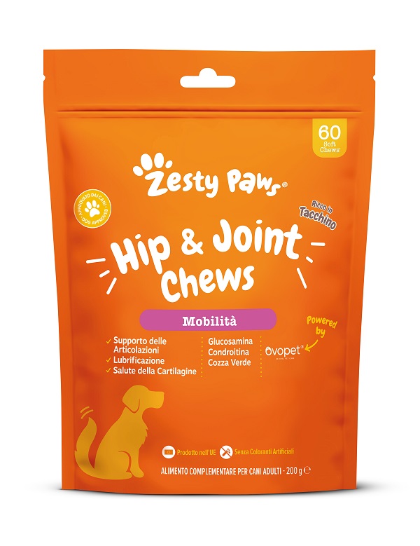 Zesty Paws Hip E Joint 60 Chews Turkey