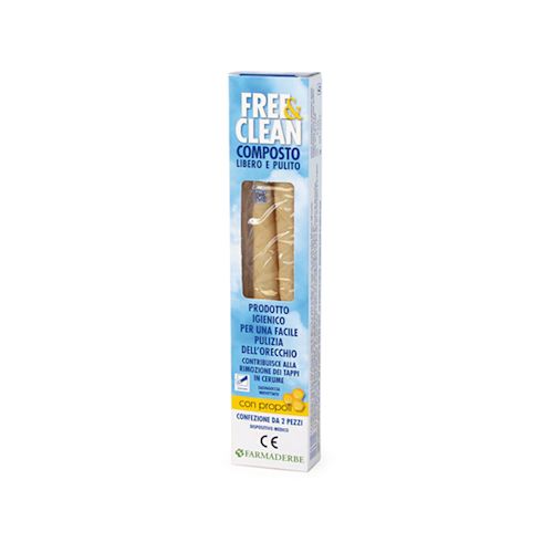 909079954 - FREE&CLEAN COMPOSTO LIBERO E PULITO 2 CONI PULIZIA ORECCHIO - 4772943_1.jpg