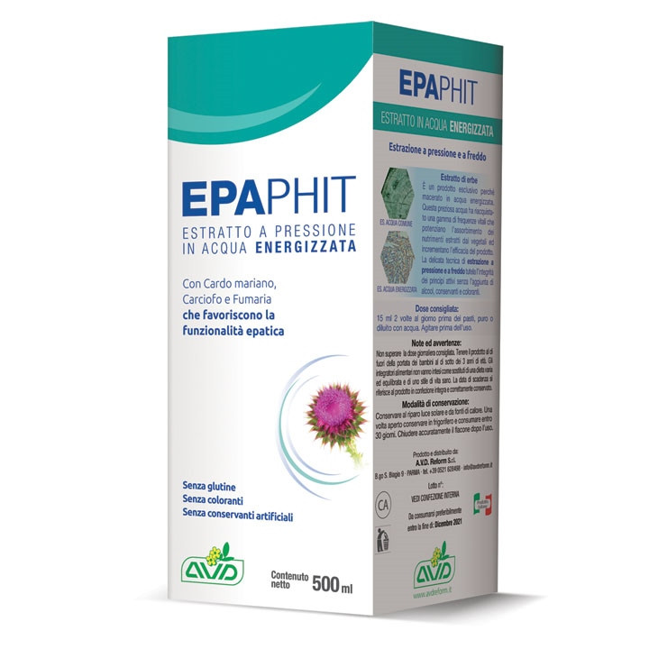 Epaphit Soluzione Estratto Erbe Depurazione Fegato 500ml