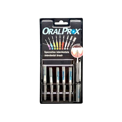 922227982 - ORALPROX BLISTER DA 6 SPAZZOLINI INTERDENTALI MISURA 7 COLORE GRIGIO - 7880412_1.jpg