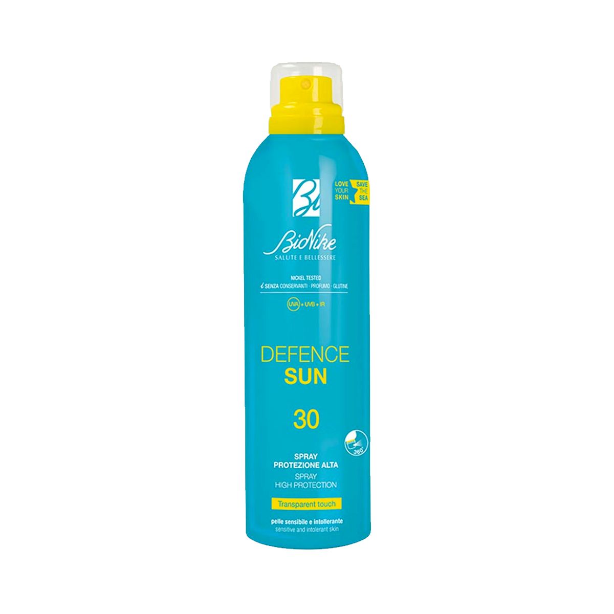 Bionike Defence Sun spray protezione solare Transparente SPF 30 200ml