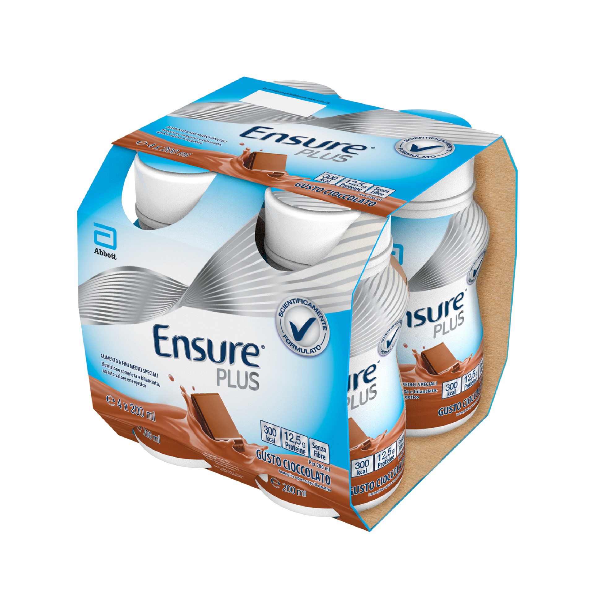 image - 935609661 - ENSURE PLUS CIOCCOLATO 4 BOTTIGLIE DA 200 ML - 7872842_4.jpg