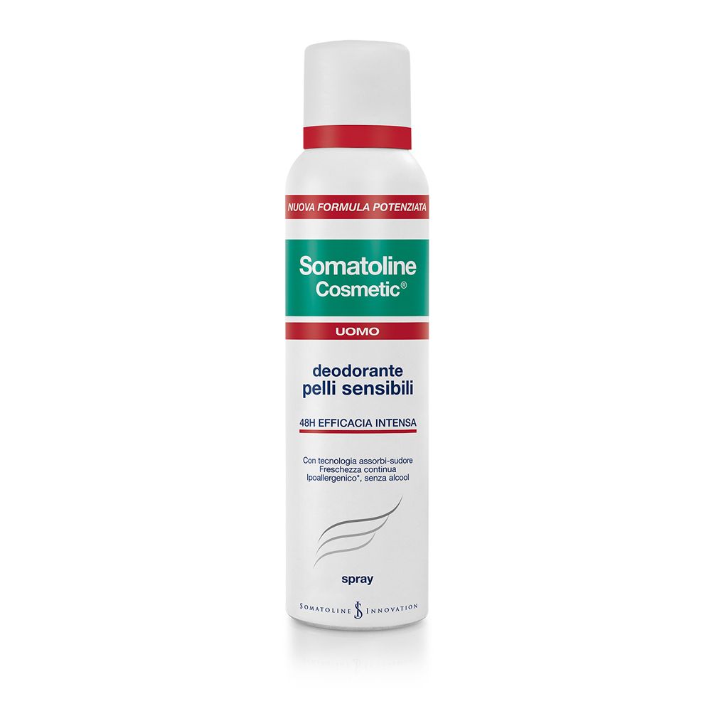 Somatoline Deodoranti Pelli Sensibili Uomo Spray 150ml