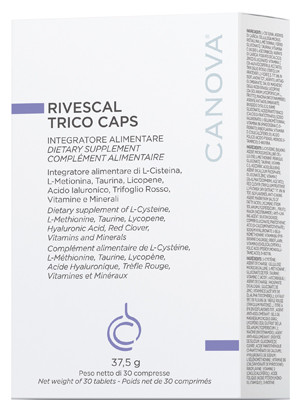 Canova Rivescal Trico Caps New 30 Compresse