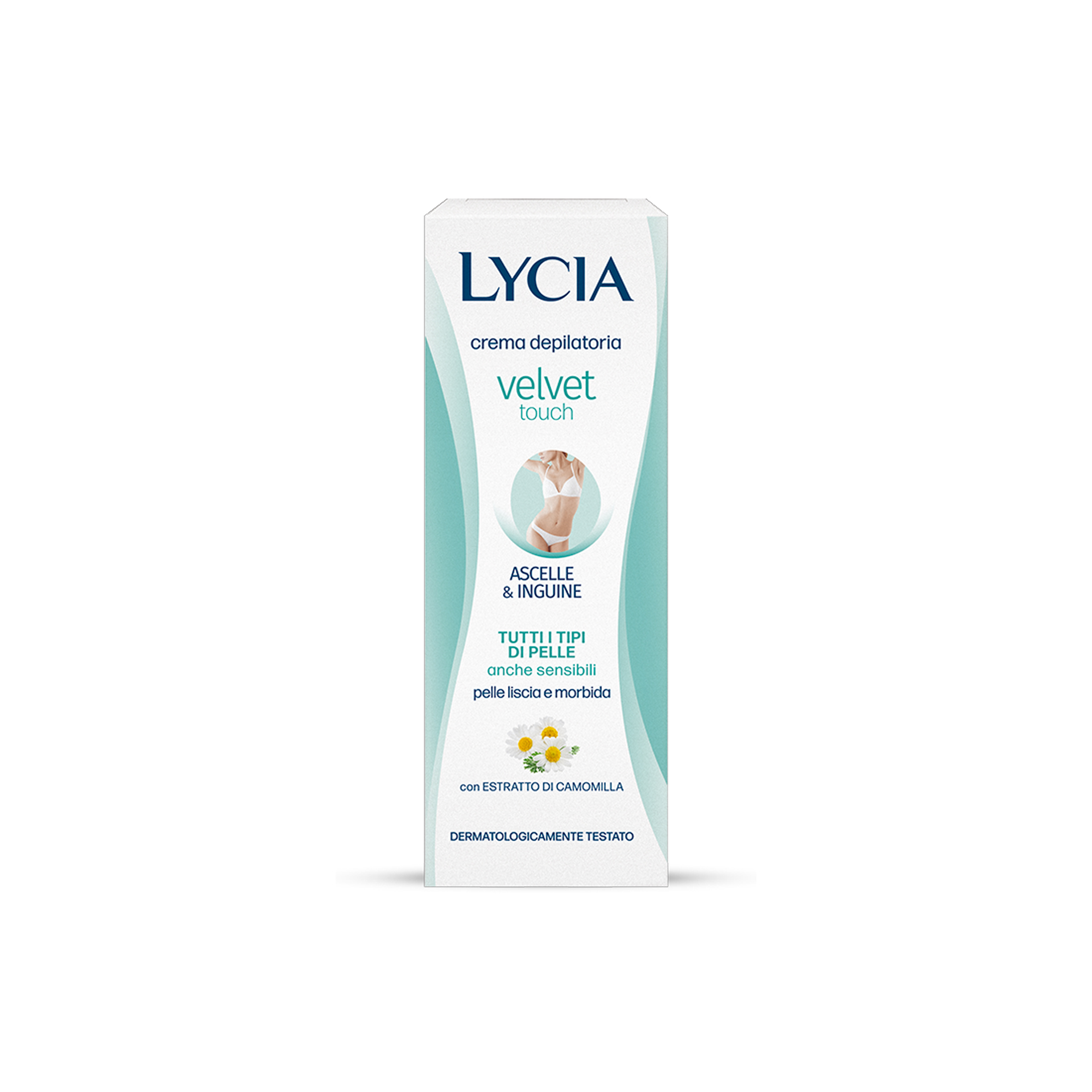 Lycia Velvet Touch Crema Depilatoria Ascelle E Inguine 100ml