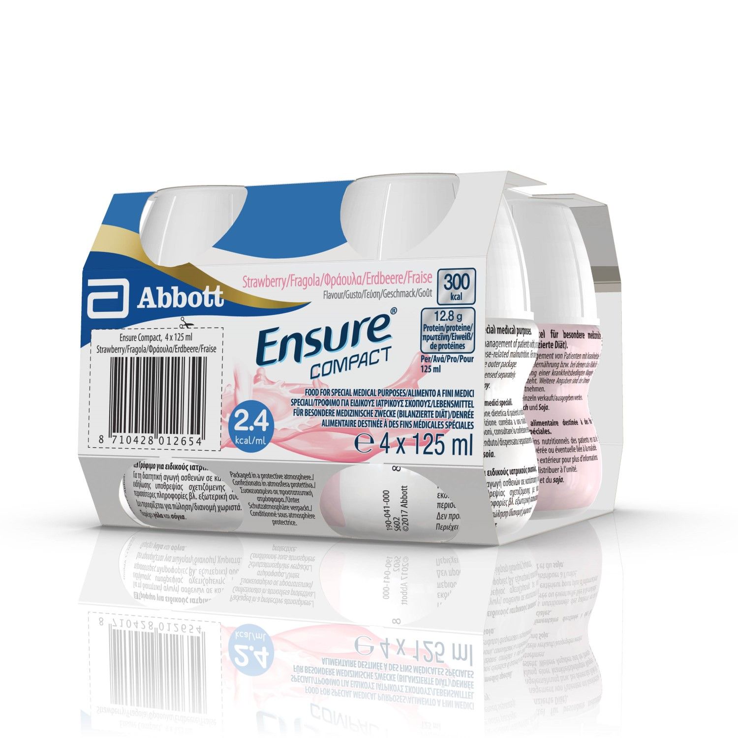 Ensure Compact Gusto Gusto fragola 4x125ml