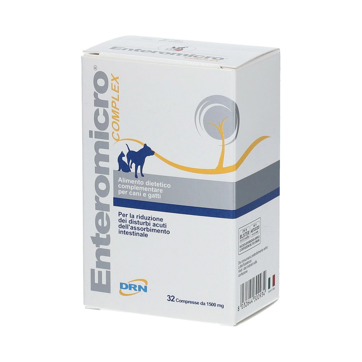 Enteromicro Complex Equilibrio Intestinale Cani E Gatti 32 Compresse