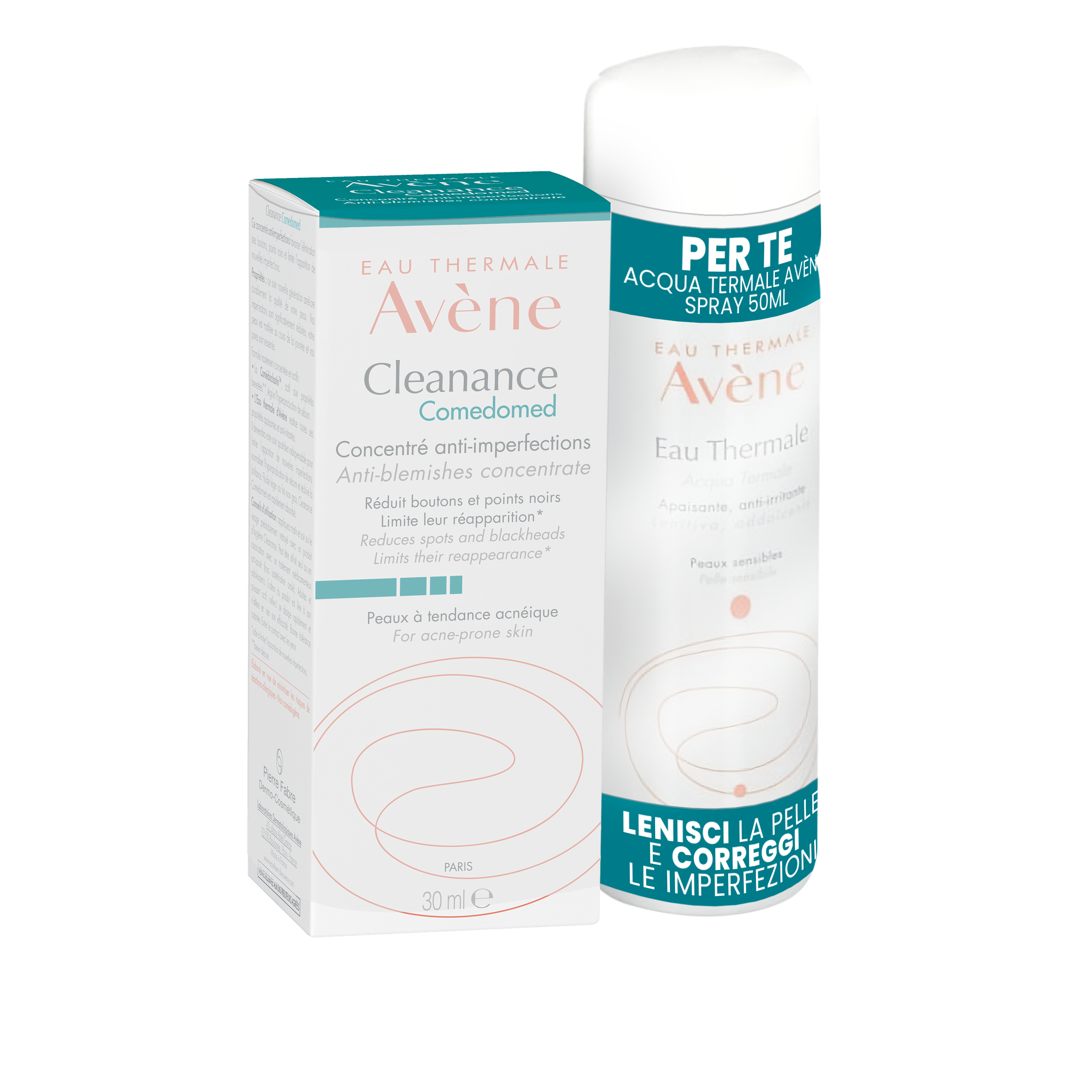 986987687 - AVENE KIT COMEDOMED CONCENTRATO 30 ML + ACQUA TERMALE 50 ML - 4743474_1.png