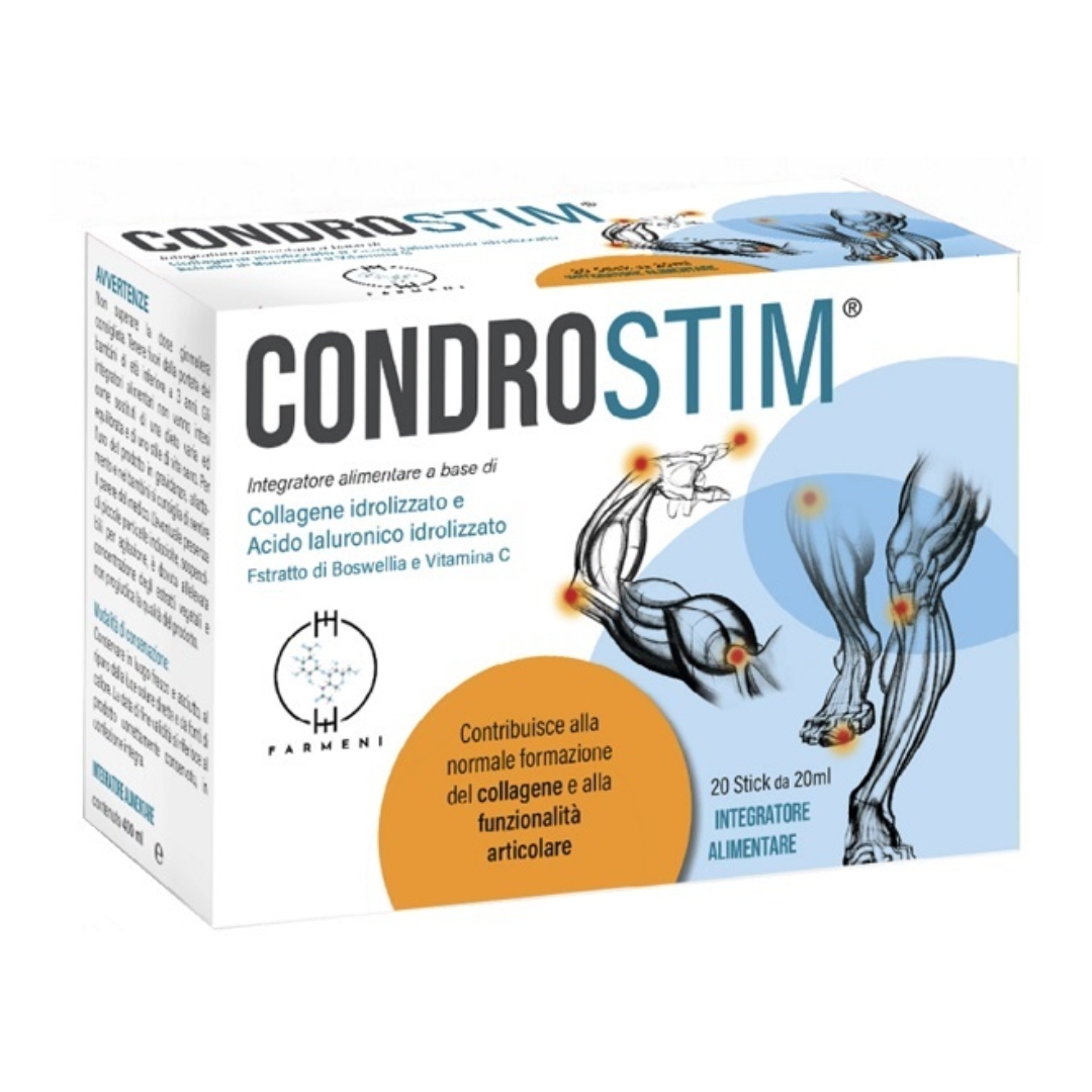 Condrostim Integratore Per Benessere Delle Articolazioni 20 Stick Pack