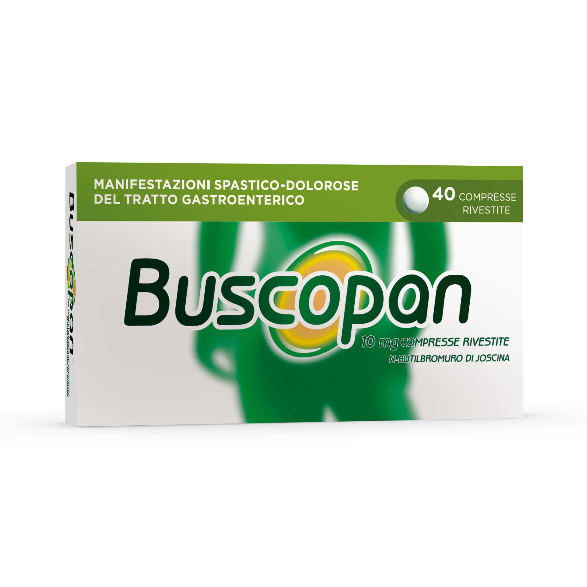 Buscopan 10mg Trattamento Del Tratto Gastroenterico 40 Compresse Rivestite