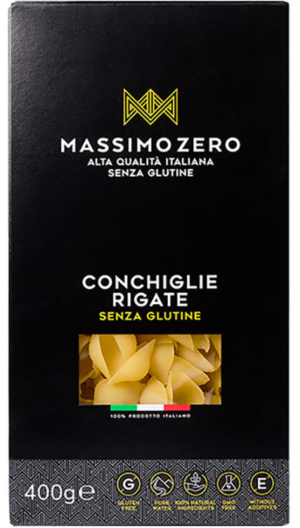 image - 975759580 - Conchiglie rigate senza glutine, ideali per raccogliere sughi semplici o elaborati, realizzate con farina di mais e riso, confezione da 1 kg. - 4866686_1.jpg