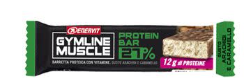 970795112 - Enervit Gymline Barretta Proteica 27% gusto Arachidi e Caramello 45g - 7876723_2.jpg