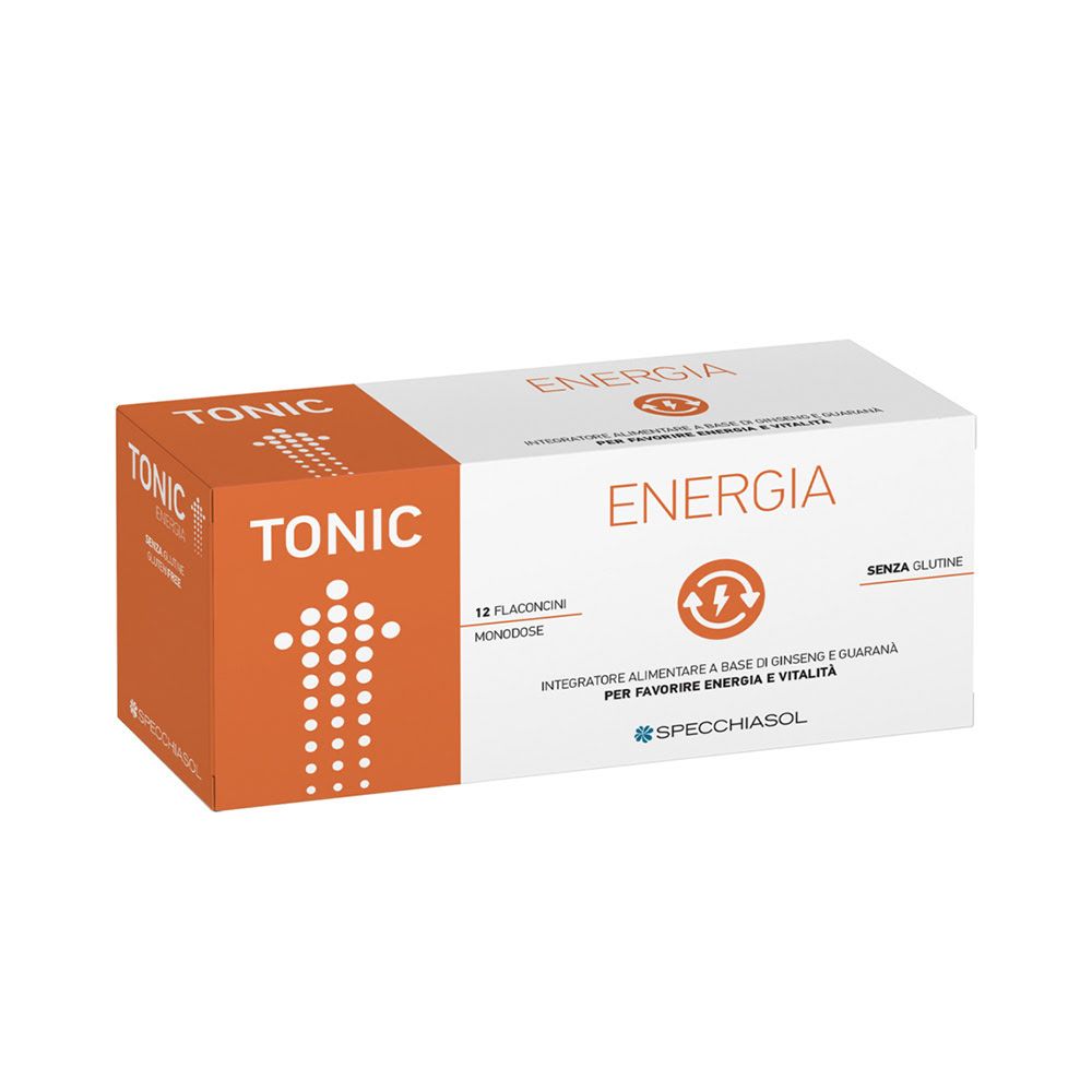 Specchiasol Tonic Energia 12 Flaconcini 10ml