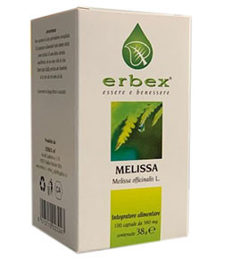 Erbex Melissa 380mg 100 Capsule